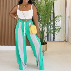 Win Win Green Jogger Pants